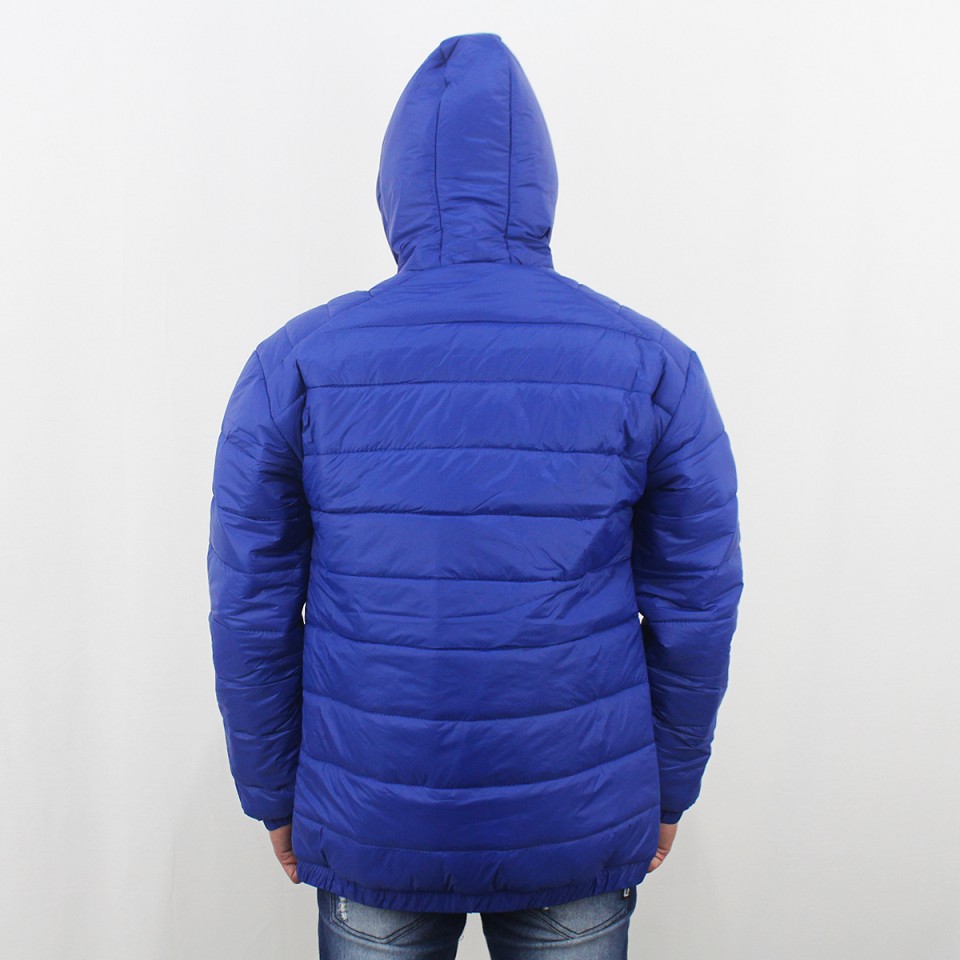 JAKET PUFFER TEBAL PRIA BIRU SIZE M L XL XXL  - JAKET WINTER - JAKET PARASUT TEBAL PRIA - JAKET GUNUNG TEBAL PRIA BIRU