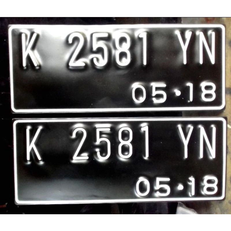 plat nomer motor baut tanam