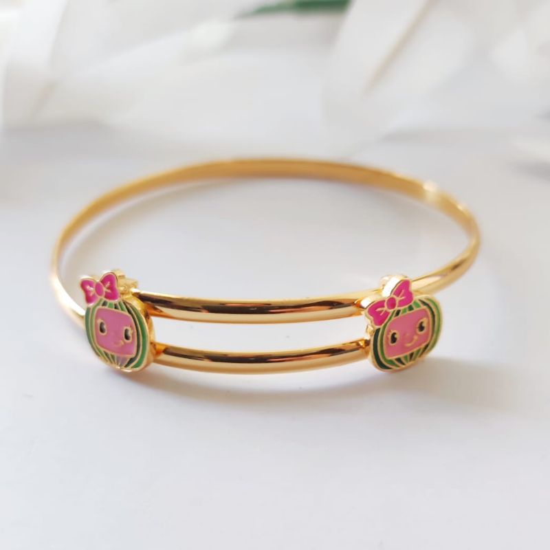 Gelang Bangle Anak CocoMelon Xuping Emas