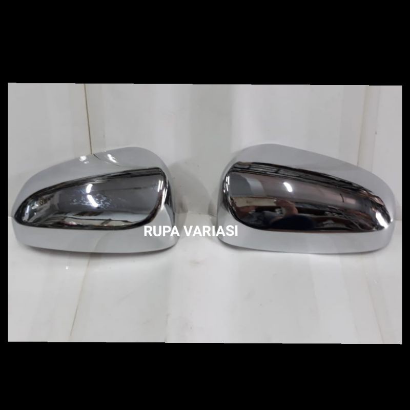 TUTUP cover SPION MOBIL TOYOTA CALYA / etios CHROME CROME TEMPEL tipe e g