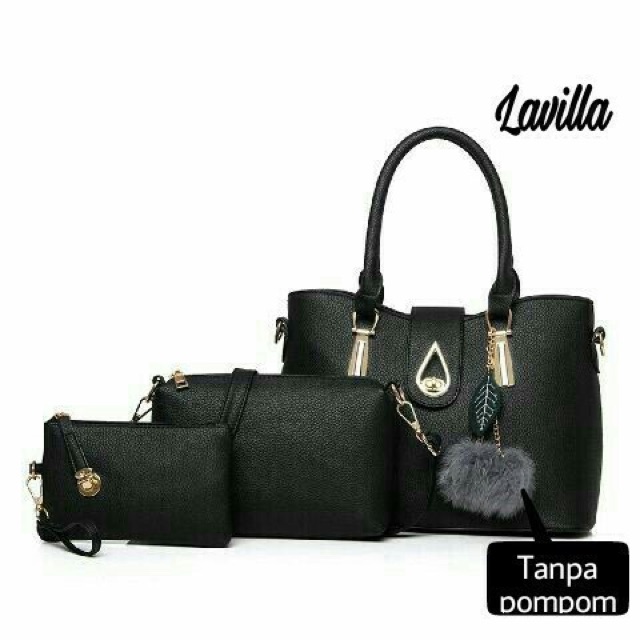 Handbag 3in1 / tas selempang wanita / tas wanita / tas murah / paket3in1 / handbag murah