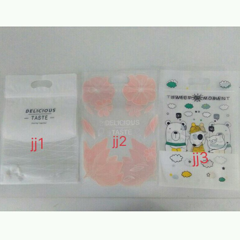 

PLASTIK COOKIES ZIPLOCK MOTIF@10