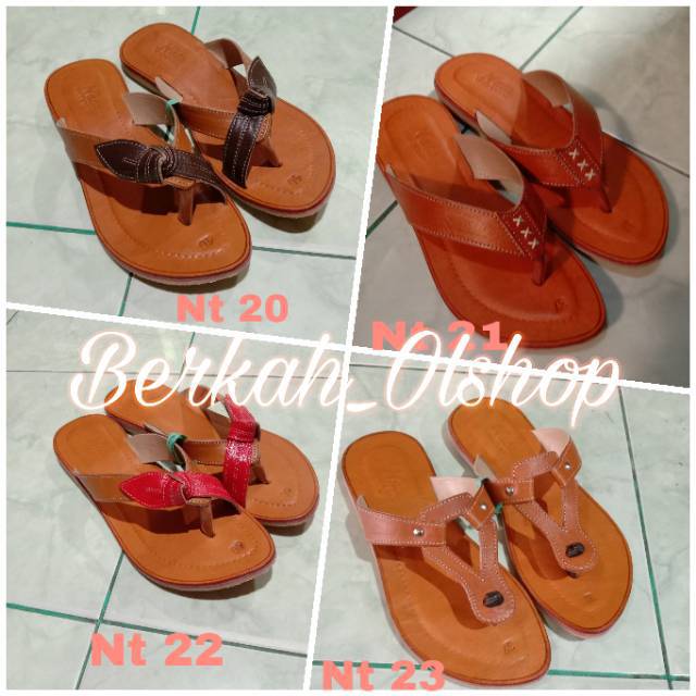 SANDAL WANITA ASLI KULIT DARI MAGETAN