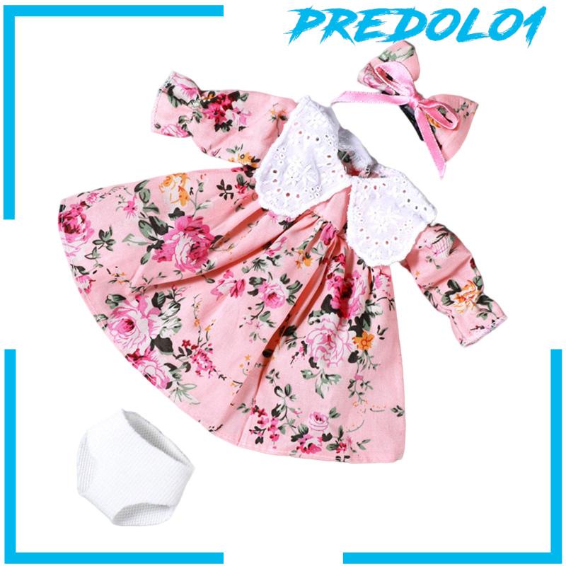 (Predolo1) Mainan Anak Perempuan Dress Mini Untuk Boneka