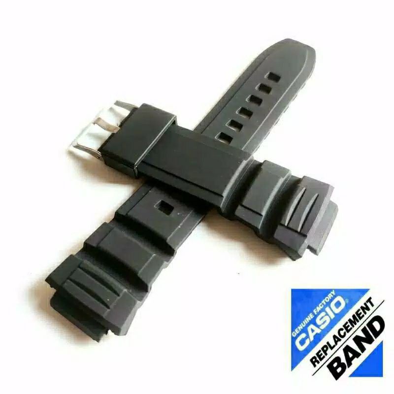 Casio Strap Tali Jam Tangan  Ws220 Rubber Strap Tali Jam tangan Casio W-S200 WS200