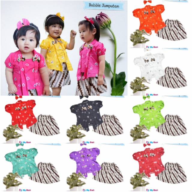 Jumputan Kutubaru Kebaya Anak