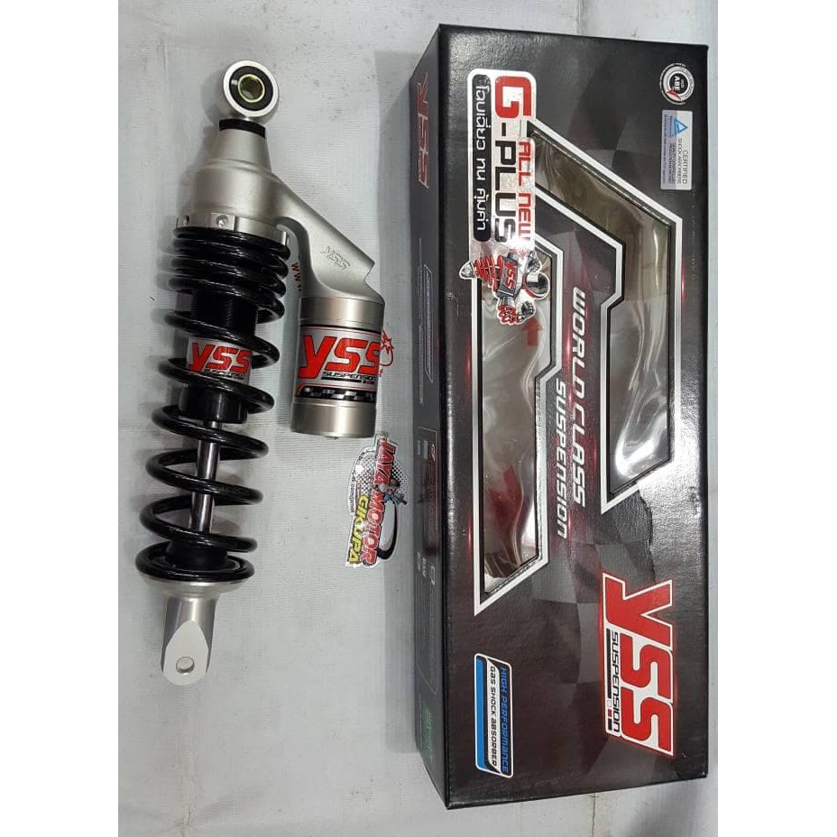 Barang Berkualitas Shockbreaker Yss G Plus 300mm Black (Mio, Vario 110, Beat) racing balap m
