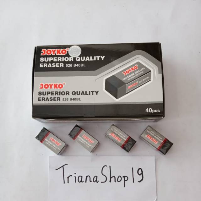 

Penghapus Kecil Hitam Joyko 526 B40BL
