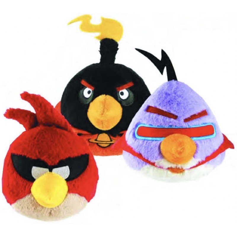 Angry Birds Space Plush Original (Boneka Angry Bird Original Changi)
