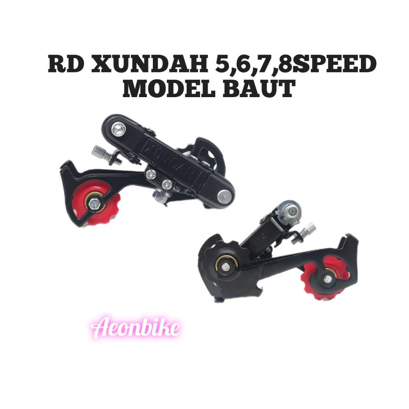 rd xundah model baut di frame buat sepeda 5,6,7speed letter s sepeda operan gigi sepeda belakang