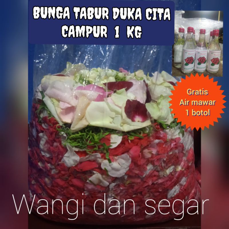 kembang tabur makam ziarah nyekar duka cita 1 kg