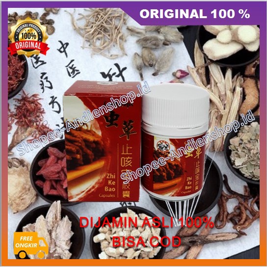Ramuan Leluhur Cina Zhi Ke Bao Obat Herbal Alami Atasi Tuberkolosis (TBC), Bronkitis, Sinusitis, Asm
