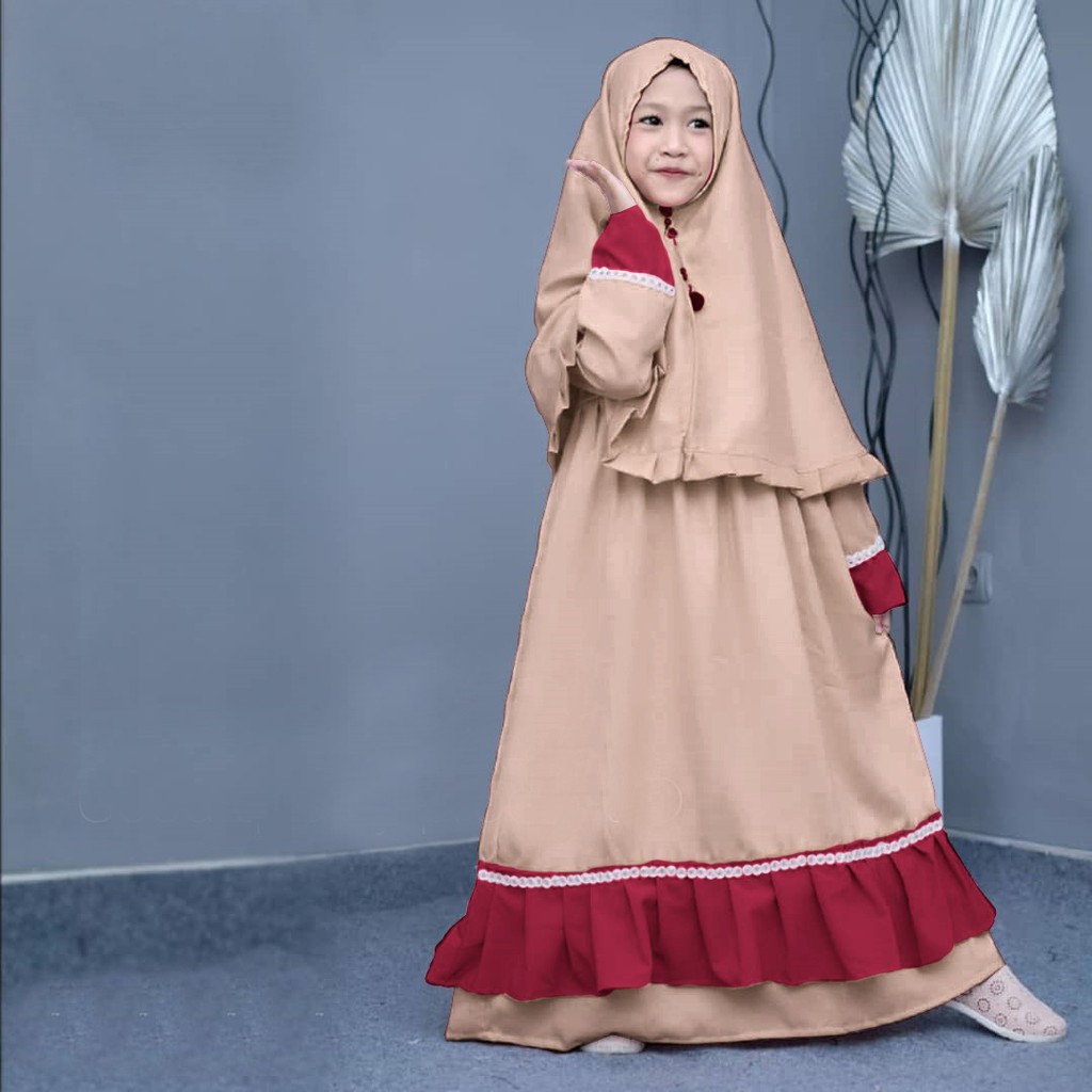 FASHION GAMIS MUSLIM AURE KIDS DMR