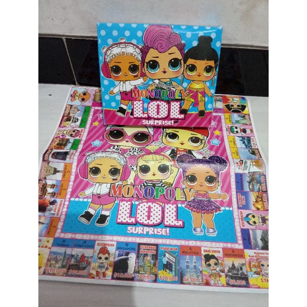 MAINAN MONOPOLI KARAKTER