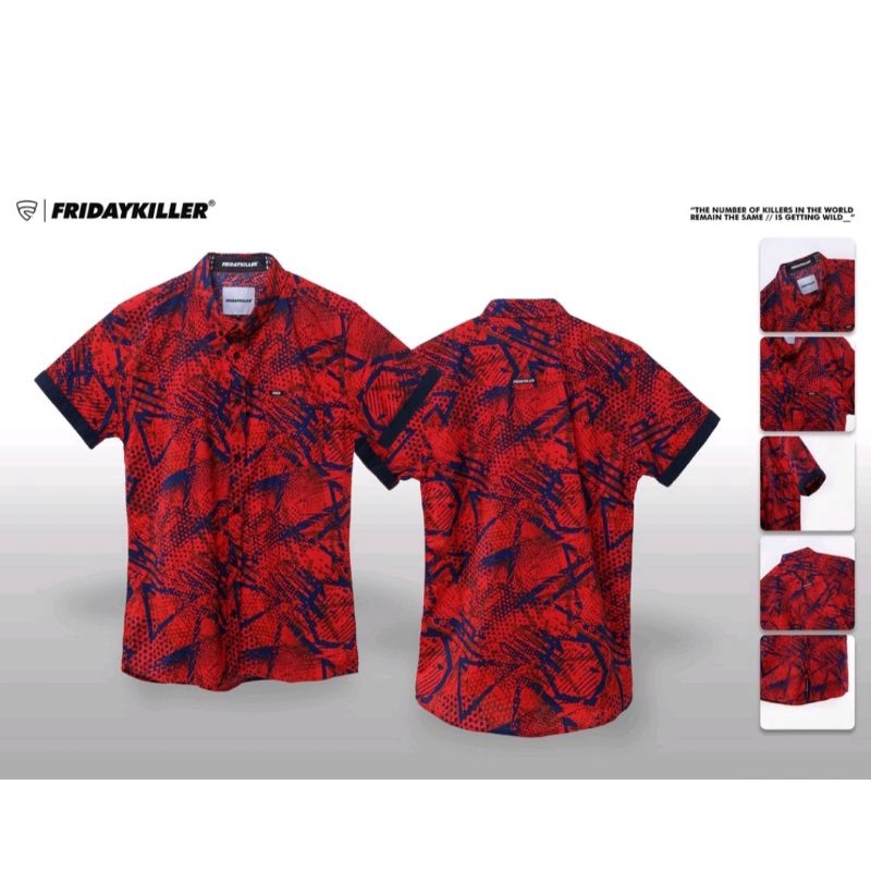 kemeja hem pria friday killer original