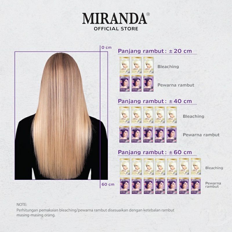 Miranda Hair Color MC19 Purple 30ml