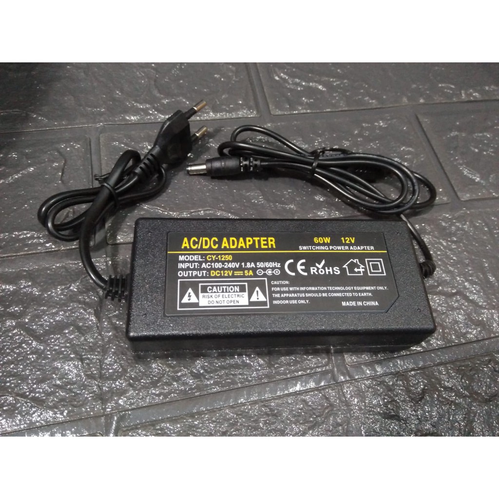 ADAPTOR MONITOR 12V 5A - AC/DC ADAPTER