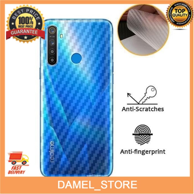 Skin Carbon / stiker karbon garskin anti gores belakang Garskin Zenfone 5Z baru