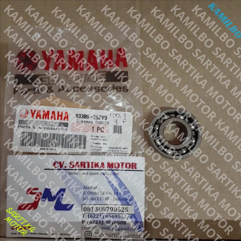 (100% ASLI ) Bearing Balancer Vixion 93306-252Y9 Bagus Gan