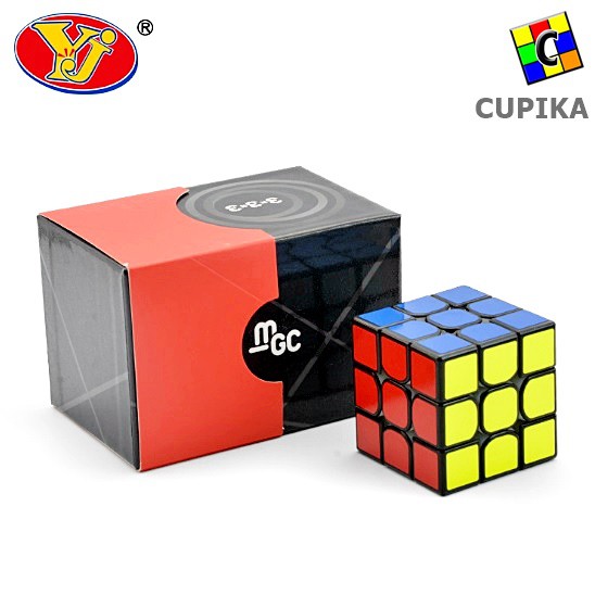 Rubik 3x3 Yongjun MGC 3 V2 M V2M Magnetic Blackbase YJ MGC 3x3 Ori