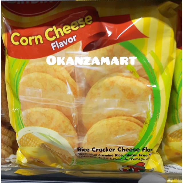 

BinBin Rice Crackers Corn Cheese 105gr