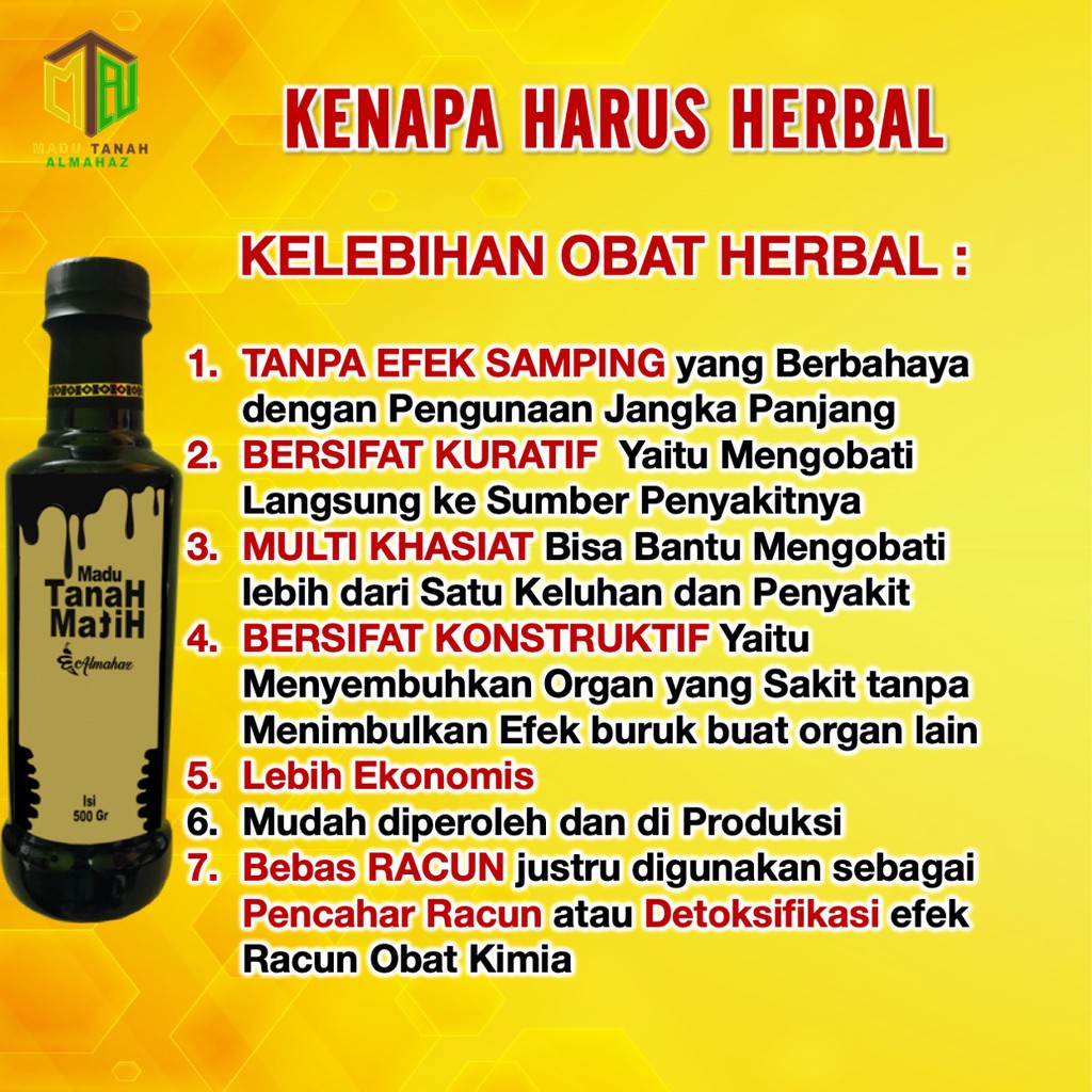Madu Tanah Hitam Almahaz Madu Hitam Pahit Madu Pahit Plus Madu Tanah Matih 500 Gr