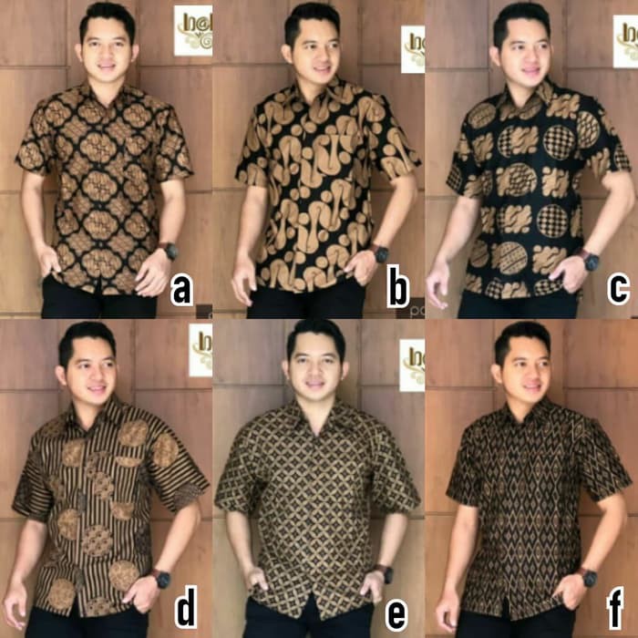 Baju Batik PriaKemeja Batik PriaBaju Kantor HM 058