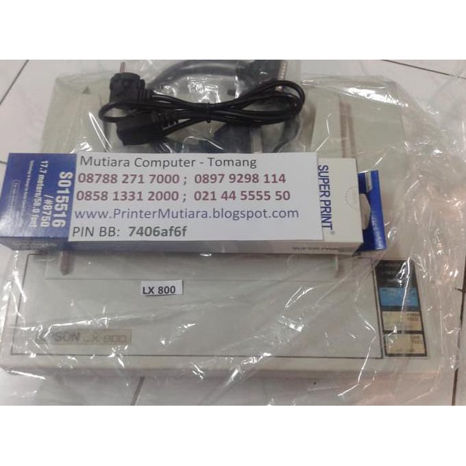 Printer Epson LX800 Murah Berkualitas Dot Matrix LX 800 Mulus