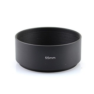 Universal Lenshood Standart Lens Hood Metal 49mm 52mm 55mm