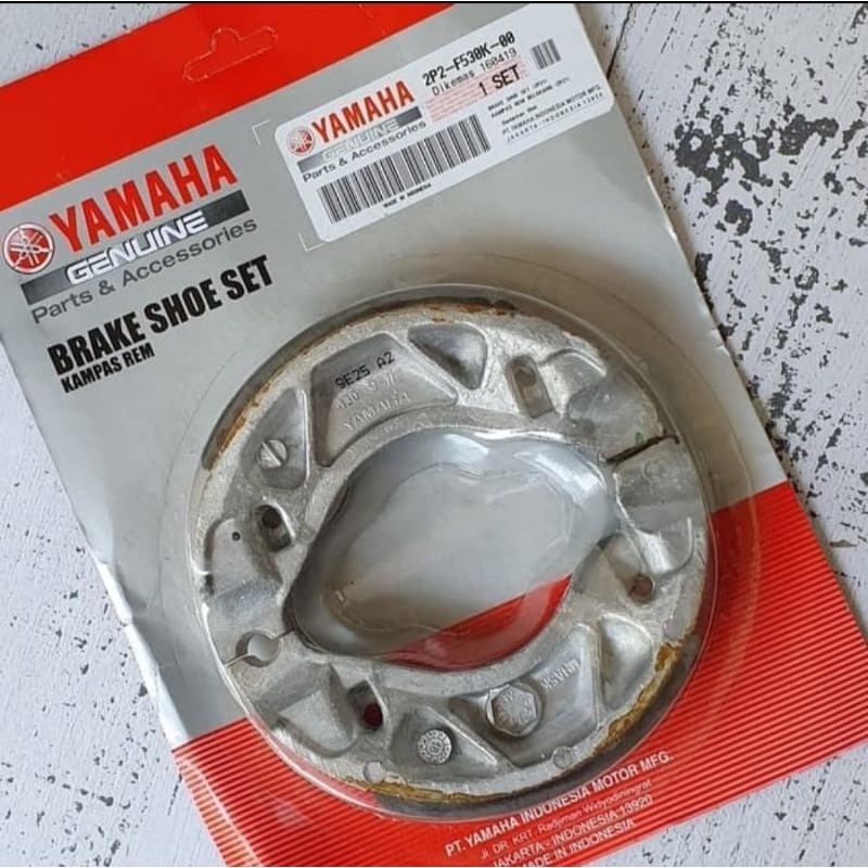 KAMPAS REM BELAKANG JUPITER Z BURHAN ASLI ORI YAMAHA 2P2 F530K 00