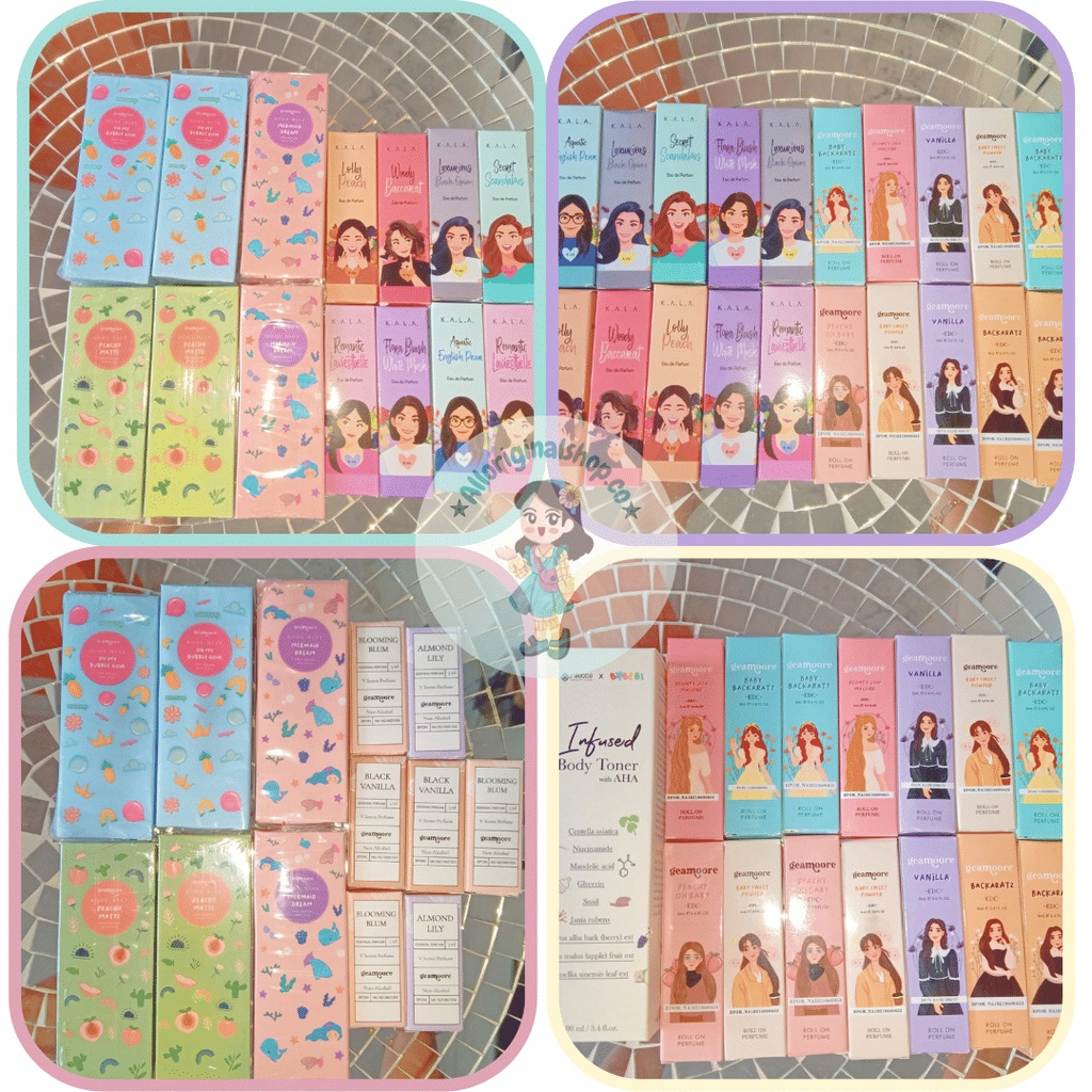 BPOM PAKET USAHA PARFUM / PAKET HEMAT PARFUM GEAMOORE KALA BOBEBI 100.000