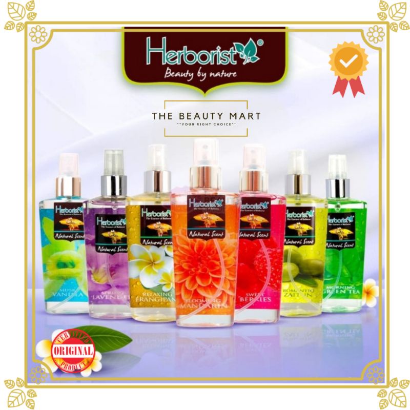 Herborist Natural Scent Body Spray 120ml | Herboris Body Spray 120ml