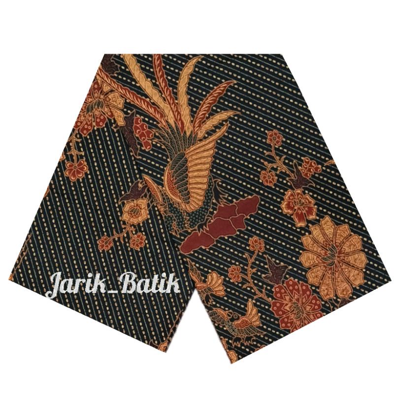 Gayaebatik Kain Jarik Batik Motif Burung Phoenix Coklat
