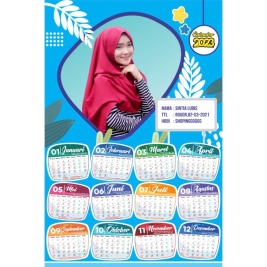 

KALENDER 2023 BISA PAKAI FOTO