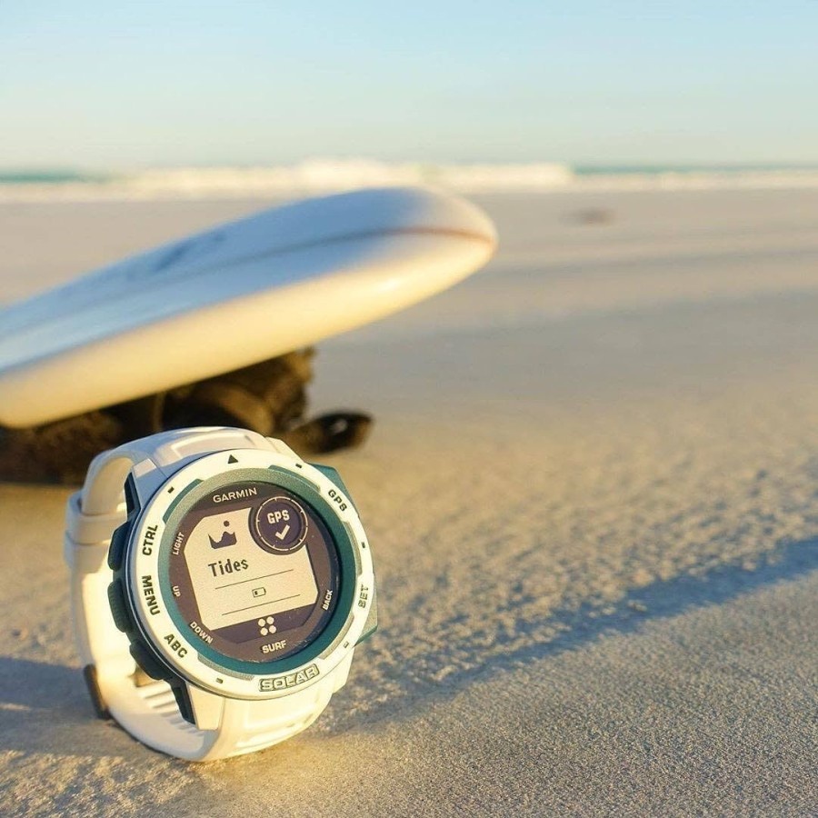 Garmin Smart Watch Instinct Solar Surf Pipeline / Cloudbreak -Original Garansi Resmi 2 Tahun