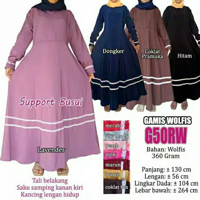 GAMIS RENDA WOLFIS RENDA LIST 2