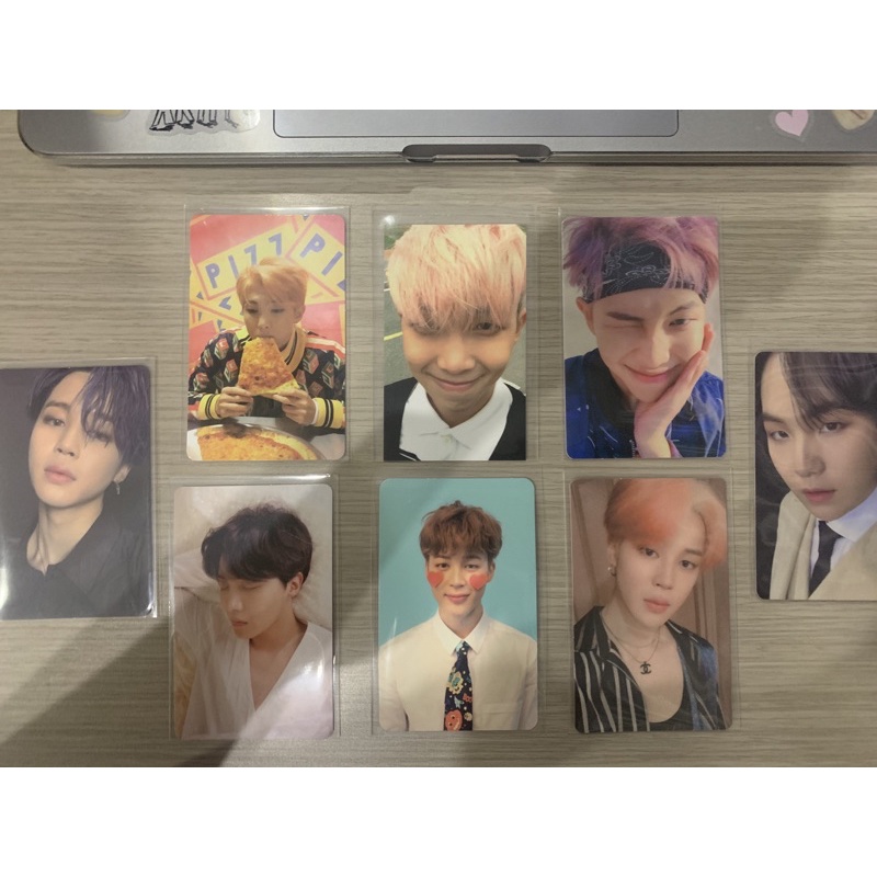 photocard pc bts (rm, jimin, suga, jhope) mots 7 persona love yourself her tear ynwa hyyh