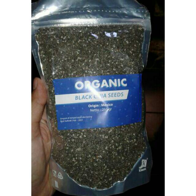 

Black Chia Seed Organik - Chia Seed Organik 250gram