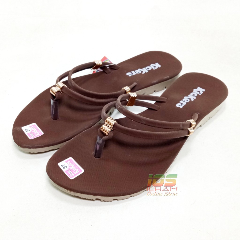 Kickers SLD 01 Sandal Jepit Flat Wanita Size 37-40