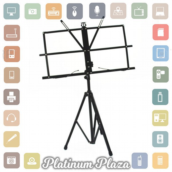 Stand Partitur Sheet Musik - Black`76QJC4-