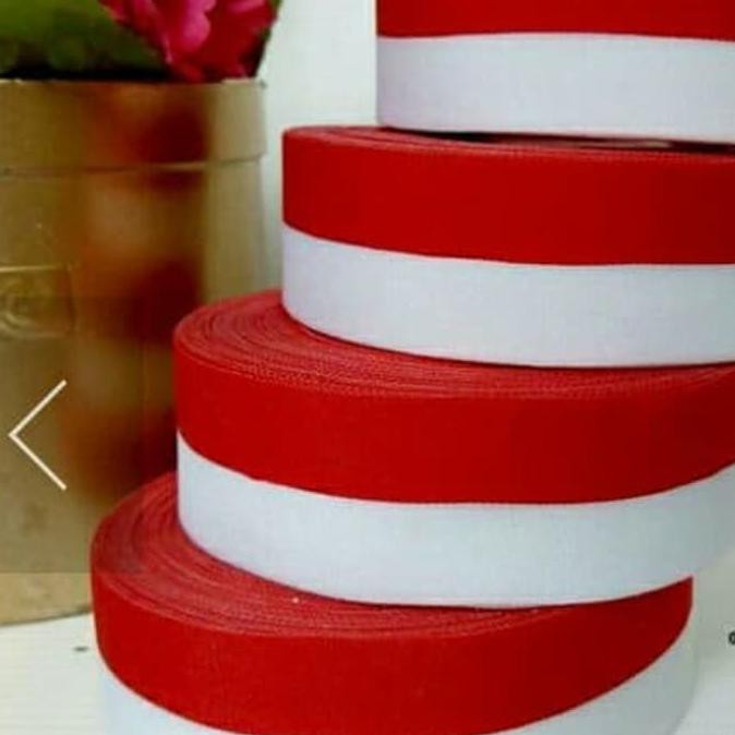 

Best Produk] Pita Merah Putih 2,5 Cm Atau 1Ins