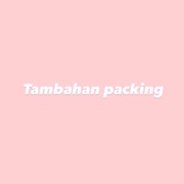 

tambahan co packing pc