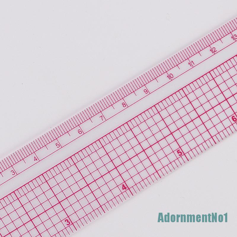 [AdornmentNo1]Sewing Patchwork Quilting Ruler Garment Cutting Craft Stationery Measuring Tool