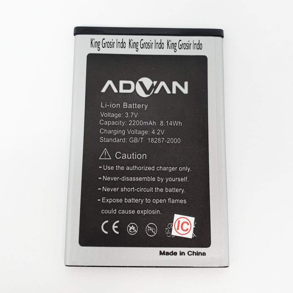 Baterai Advan S50K S5E 4G Original OEM Battery Batre Batere Batt Bat