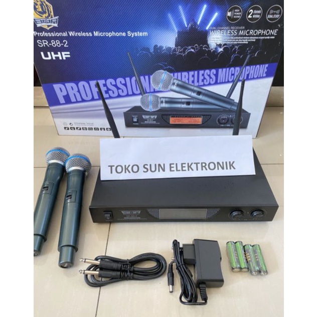 Mic Microphone BMA Wireless SR 88-2