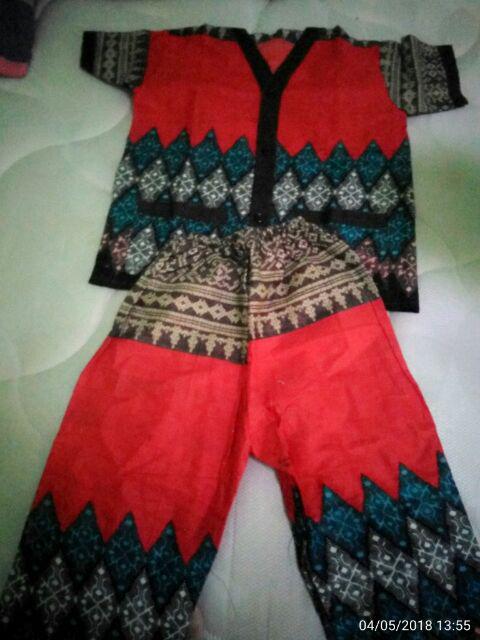 Piyama Koko Batik Anak Size L
