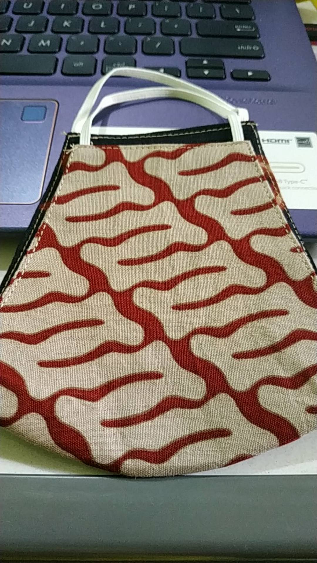 Tey-17 Batik Wanita Asj Sa Hrb026 Kenongo Kemeja Tosca Pendek