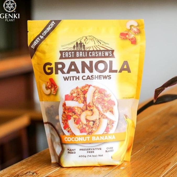 

Granola Coconut Banana (East Bali Cashews) - 400 g