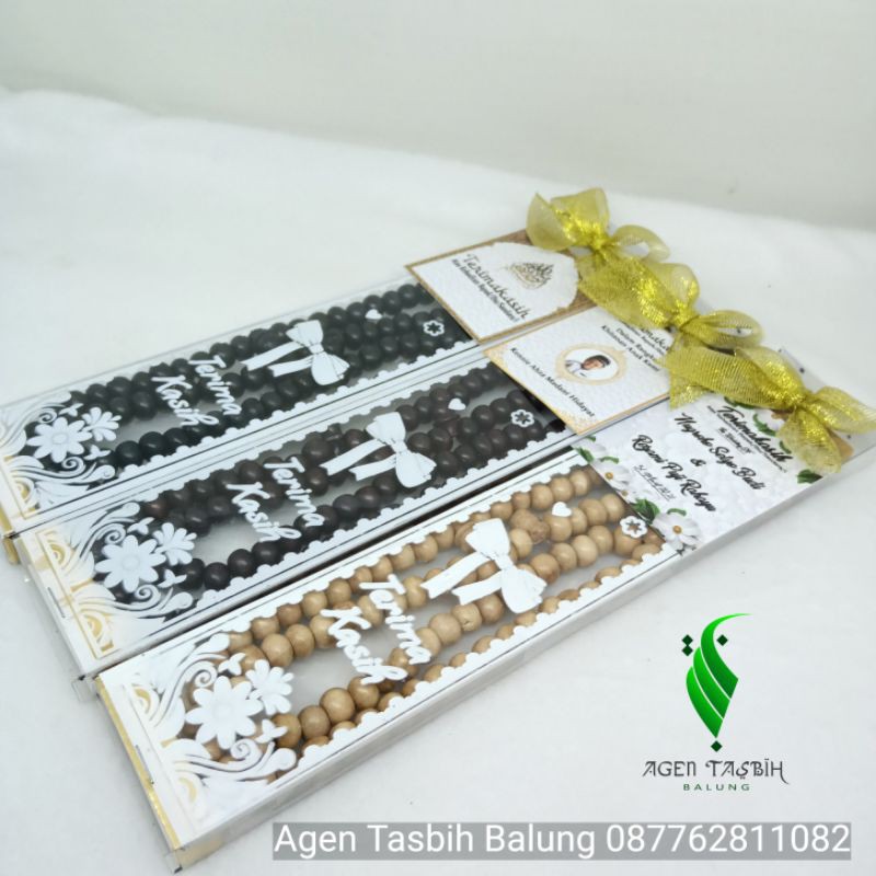 SOUVENIR TASBIH 99 CANTIK PERNIKAHAN, HAJATAN, HAJI &amp; UMRAH, MURAH, MEWAH.