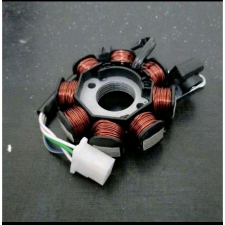 SPOOL SPULL SPUL STATOR ASSY PLUS PULSER SUPRA X 125 HI HELM IN KARBURATOR KOMPLIT